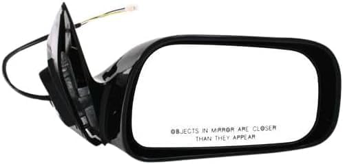 Front Power Mirror Non-Heated Primed Plastic Right Passenger Side Direct Replacement Compatible With 1995-1999 Toyota Avalon TO1321155 8791007011C0
