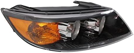 Set Of 2 Front Headlight Assembly Halogen Right Passenger & Left Driver Side Direct Replacement Compatible With 2011-2013 Kia Sorento KI2503143 KI2502143 921021U200 921011U200