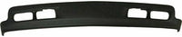 Front Bumper Chrome Steel + Upper Cover Textured + Lower Valance +Fog Light Direct Replacement Compatible With 2001-2002 Chevrolet Silverado 2500HD 3500 GM1002376 GM1051106