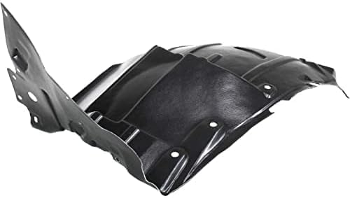 Set Of 2 Front Section Fender Liner Left Driver & Right Passenger Side Direct Replacement Compatible With 2003-2007 Infiniti G35 IN1251106 IN1250106 63844AM800 63845AM800