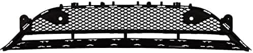 Front Bumper Center Grille Black Plastic Direct Replacement Compatible With 2017-2020 Mercedes Benz E-Class MB1036156 2138856900