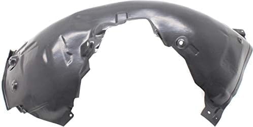 Front Fender Liner Rear Section Left Driver Side Direct Replacement Compatible With 2017-2019 Audi A4 AU1248133 8W0821171A-PFM