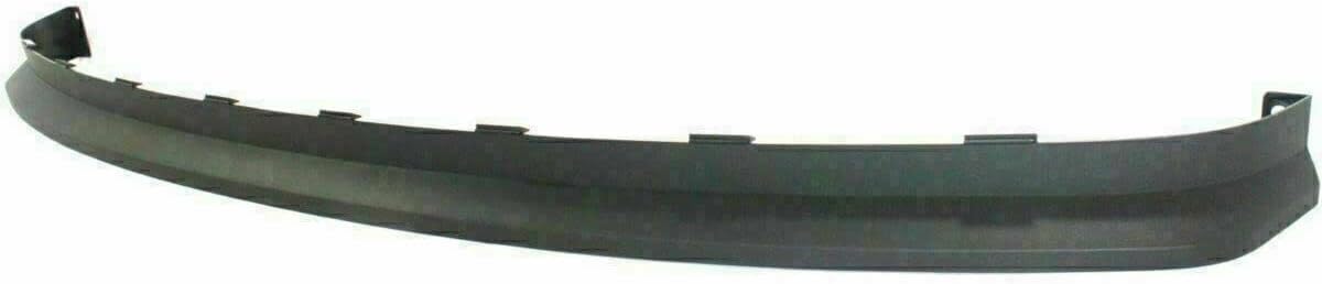 AUTOS PARTS PLUS Front Bumper Impact Bar Chrome Steel + Lower Valance With Fog Light Holes + Extension Textured Direct Replacement Compatible With 2004-2012 Chevrolet Colorado/GMC Canyon GM1092183