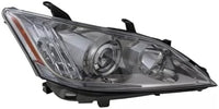 Front Headlight Lens And Housing Right Passenger Side Direct Replacement Compatible With 2010-2011 Lexus ES350 LX2519116 8113033740