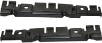 Set Of 2 Front Bumper Bracket Plastic Left Driver & Right Passenger Side Direct Replacement Compatible With 2012-2019 Fiat 500 FI1033100 FI1032100 68074194AB 68074195AB