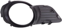 Front Fog Light Molding Primed Plastic Without Chrome Trim Left Driver & Right Passenger Side Direct Replacement Compatible With 2011-2017 Toyota Sienna TO1039145 TO1038145