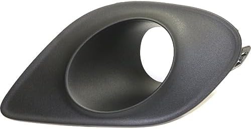 Set Of 2 Front Fog Lamp Molding Textured With Hood Scoop Right Passenger & Left Driver Side Direct Direct Replacement Compatible With 2015-2023 Dodge Charger CH1039171 CH1038171