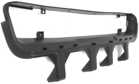 Front Grille Molding Textured + Lower Valance Air Dam Deflector Primed Direct Replacement Compatible With 2004-2005 Ford F-150 FO1036109 FO1095206 5L3Z17B968AA 4L3Z17626BAB
