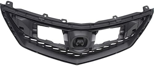 Front Grille Textured Shell And Insert Plastic Direct Replacement Compatible With 2016-2018 Acura RDX AC1200128C 71121TX4A51