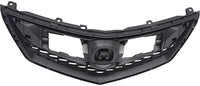 Front Grille Textured Shell And Insert Plastic Direct Replacement Compatible With 2016-2018 Acura RDX AC1200128C 71121TX4A51