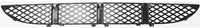 Front Bumper Center Grille Primed Plastic Direct Replacement Compatible With 2000-2002 Mercedes Benz E-Class MB1036101 2108850053