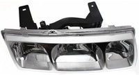 Set Of 2 Front Headlight Assembly With Black Interior Right Passenger & Left Driver Side Direct Replacement Compatible With 2002-2004 Saturn Vue GM2502228 GM2503228 22702945 22702946