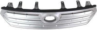 Front Grille Assembly Painted Silver Shell And Insert Direct Replacement Compatible With 2011-2013 Toyota Highlander TO1200346 531010E020
