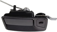 Set of 2 Front Exterior Door Handle Textured Black Left Driver & Right Passenger Side Direct Replacement Compatible with 1999-2016 Ford F-Series Super Duty / 2000-2005 Excursion