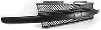 Front Grille Primed Shell And Insert With Center Bar Without Headlamp Washer Holes Direct Replacement Compatible With 2002-2005 Chevrolet Trailblazer GM1200470 10358121