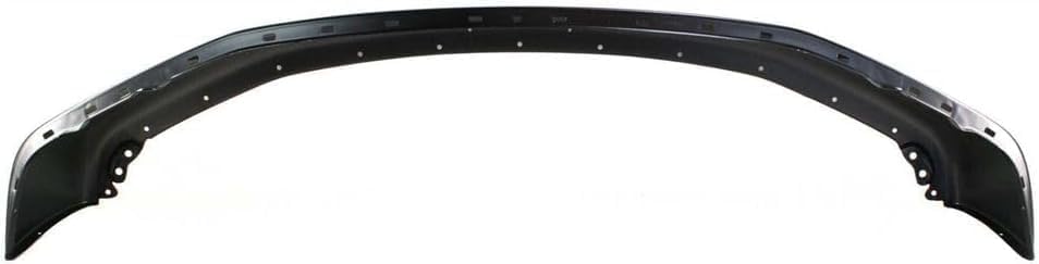 Front Bumper Primed Steel Without Fender Flare Holes Direct Replacement Compatible With 2005-2007 Ford-F-Series Super Duty FO1002393 5C3Z17757CAA