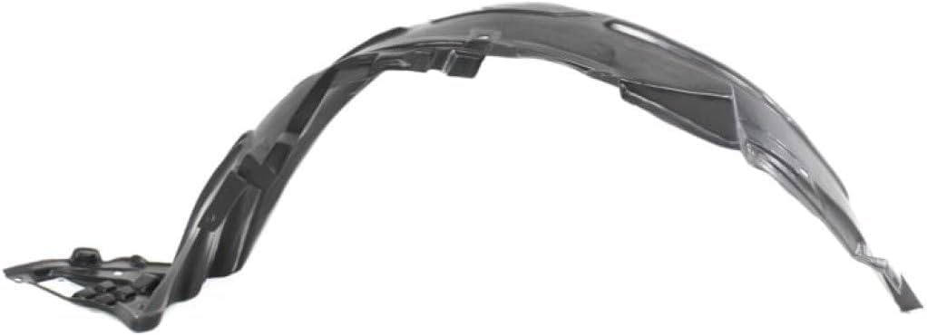 Front Fender Liner Right Passenger Side Direct Replacement Compatible With 2006-2011 Honda Civic HO1251107 74101SNAA10