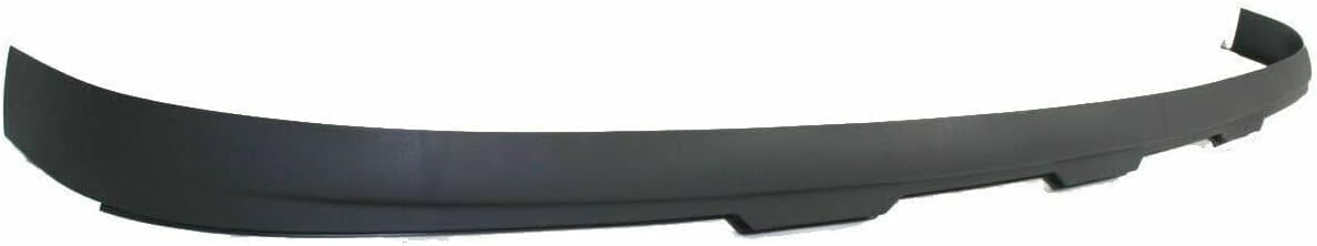 Front Bumper Chrome Steel + Upper Cover Primed + Lower Valance Air Deflector + Extension Textured Direct Replacement Compatible With GMC Sierra 1500 2007-2013 GM1015100 GM1014102