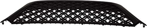 Front Bumper Grille Textured Dark Gray Plastic Direct Replacement Compatible With 2018-2020 Toyota Camry TO1036196 5310206320