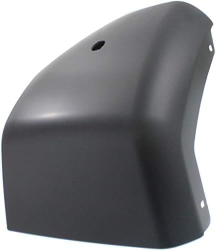 Set Of 2 Rear Bumper End Cap Primed With Park Assist Sensor Holes Left Driver & Right Passenger Side Direct Replacement Compatible With 2004 Nissan Pathfinder / 2005-2006 Armada