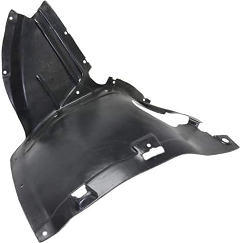 Front Section Fender Liner Right Passenger Side Direct Replacement Compatible With 2009-2011 Audi A3 AU1250108 8P0821191D