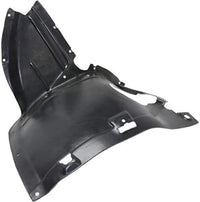 Front Section Fender Liner Right Passenger Side Direct Replacement Compatible With 2009-2011 Audi A3 AU1250108 8P0821191D