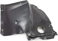 Front Lower Section Fender Liner Right Passenger Side Direct Replacement Compatible With 2001-2007 Mercedes Benz C-Class MB1249114 2038810423 2038840822