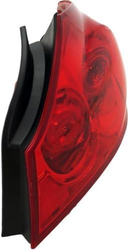 Set Of 2 Tail Light Assembly Right Passenger & Left Driver Side Direct Replacement Compatible With 2009-2013 Infiniti G37 / 2007-2008 G35 / 2015 Q40 / 2011-2012 G25 IN2801118