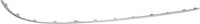 Rear Bumper Outer Impact Strip Molding Chrome Left Driver Side Direct Replacement Compatible with 2003-2006 Mercedes Benz E-Class 21188003129744
