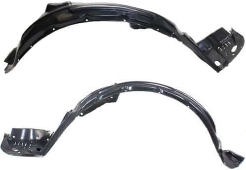Set Of 2 Front Fender Liner Right Passenger & Left Driver Side Direct Replacement Compatible With 2008-2012 Honda Accord HO1249131 HO1248131 74100TE0A01 74150TE0A01