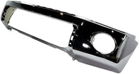 Front Bumper Face Bar Chrome Steel Without Park Assist Sensor Holes + Lower Valance Panel Textured Direct Replacement Compatible With 2007-2009 Toyota Tundra TO1002182 TO1095199