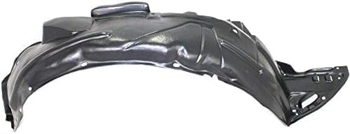 Set Of 2 Front Fender Liner Right Passenger & Left Driver Side Direct Replacement Compatible With 2006-2011 Honda Civic Coupe HO1249130 HO1251106 HO1248130 HO1250106 74101SVBA00