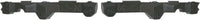Set Of 2 Front Bumper Bracket Left Driver & Right Passenger Side Direct Replacement Compatible With 2004-2006 Lexus RX330 / 2007-2009 RX400h LX1033103 LX1032103 521450E010 521460E010