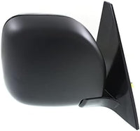 Set Of 2 Front Power Mirror Manual Folding Heated Primed Right Passenger & Left Driver Side Direct Replacement Compatible With 2001-2006 Mitsubishi Montero MI1321155 MI1320155
