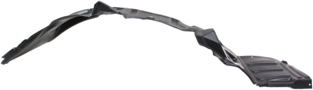 Front Fender Liner Left Driver Side Direct Replacement Compatible With 2001-2002 Chrysler Sebring CH1250134 MR990645