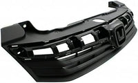 Front Grille Assembly Primed Shell And Insert Direct Replacement Compatible With 2012 Honda Civic HO1200206 71121TR0A01