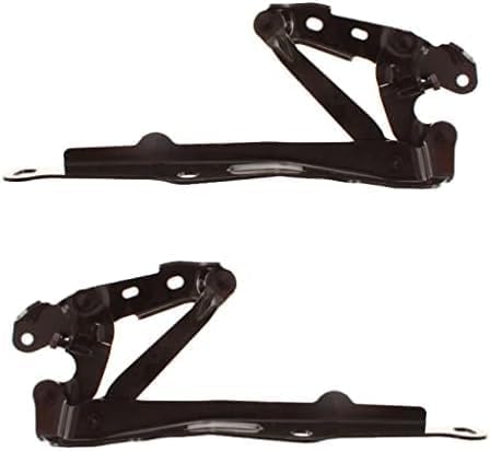 Set of 2 Front Hood Hinge Steel Left Driver & Right Passenger Side Direct Replacement Compatible with 2007-2010 Chrysler 300/2008-2023 Challenger CH1236115 CH1236116 5065264AL