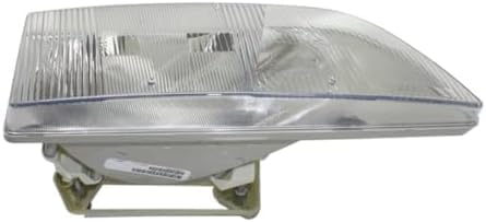 Set Of 2 Front Head Light Assembly Lens And Housing Left Driver & Right Passenger Side Direct Replacement Compatible With 1998-2011 Volvo VN-Series VO2519105 VO2518105