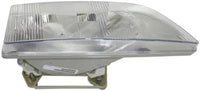 Set Of 2 Front Head Light Assembly Lens And Housing Left Driver & Right Passenger Side Direct Replacement Compatible With 1998-2011 Volvo VN-Series VO2519105 VO2518105
