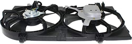 Front Radiator Cooling Fan Shroud Assembly Direct Replacement Compatible with 2000-2001 Nissan Maxima/Infiniti I30 NI3115113 B14815U002