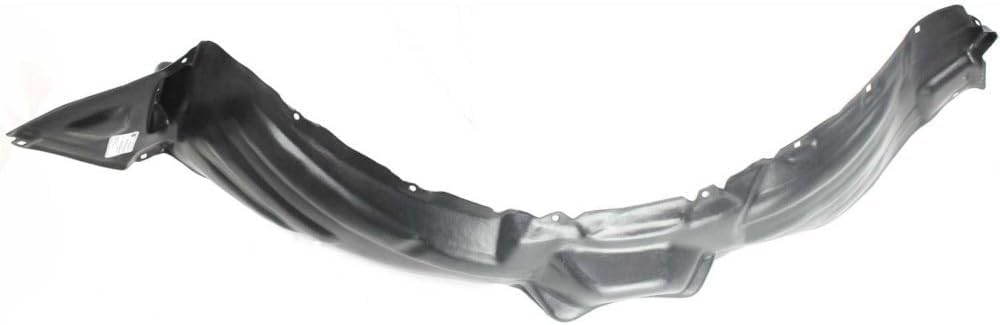 Front Fender Liner Right Passenger Side Direct Replacement Compatible With 2004-2005 Toyota Sienna TO1249130 53875AE010
