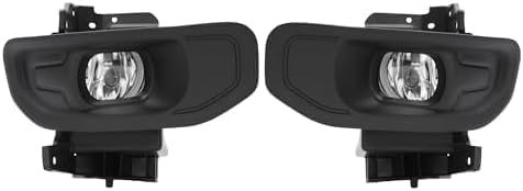 Front Bumper Chrome + Grille Black + Lower Valance Textured + End Extension + Fog Lights With Bezel and Bracket Left & Right Side Direct Replacement Compatible With 2019-2024 Ram 1500