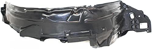 Set Of 2 Front Fender Liner Right Passenger & Left Driver Side Direct Replacement Compatible With 2006-2011 Honda Civic HO1251107 HO1250107 74101SNAA10 74151SNAA10