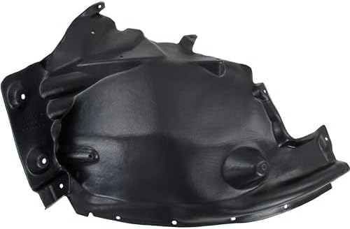 Front Fender Liner Rear Section Plastic Right Passenger Side Direct Replacement Compatible With 2011-2017 BMW X3 / 2015-2018 X4 BM1249127 51717213644