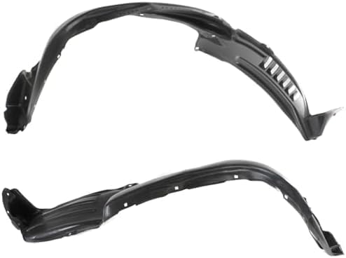 Set Of 2 Front Fender Liner Plastic Left Driver & Right Passenger Side Direct Replacement Compatible With 2005-2011 Toyota Tacoma TO1249134 TO1248134 5387504150 5387604150