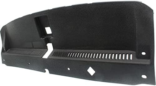 Front Radiator Support Cover Plastic Direct Replacement Compatible With 2016-2021 Hyundai Tucson HY1224111 86342D3000
