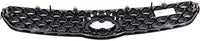 Front Grille Assembly Textured Shell And Insert Plastic Direct Replacement Compatible With 2003-2004 Toyota Matrix TO1200258