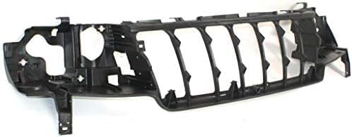 Front Header Panel Headlight Mounting Panel Plastic Direct Replacement Compatible With 1999-2003 Jeep Grand Cherokee CH1220116 55155498AB