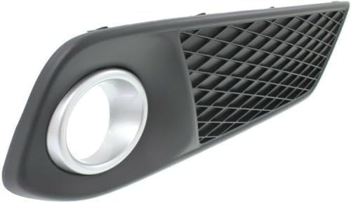 Set Of 2 Front Fog Light Cover Primed Plastic Right Passenger & Left Driver Side Direct Replacement Compatible With 2013-2015 Acura RDX AC1039102 AC1038102 71105TX4A11 71109TX4A11