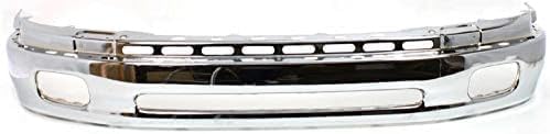 Front Lower Bumper Chrome Steel Direct Replacement Compatible With 2000-2006 Toyota Tundra TO1002170 521010C020